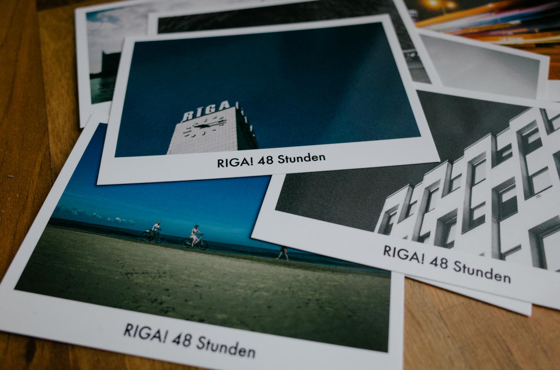 Postkarten zum Buch "RIGA! 48 Stunden"